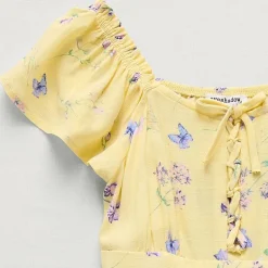 Eyeshadow Big Kid Girls Short Sleeve Jumper