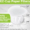 EZ Cup Reusable K Cup Starter Kit With 175 Disposable Filters