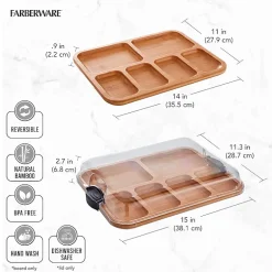 Farberware Build A Board Divided Tray