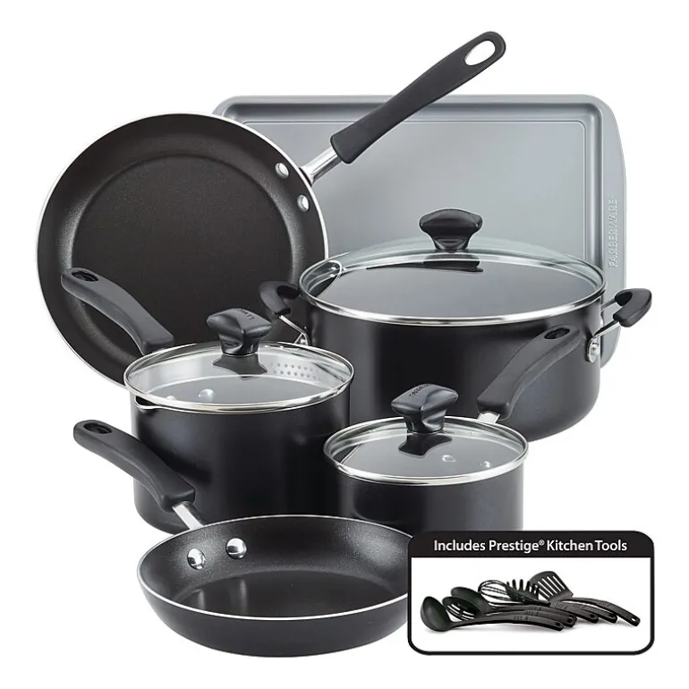 Farberware Cookstart DiamondMax Aluminum 15-pc. Cookware Set