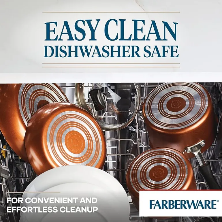 Farberware Cookstart DiamondMax Aluminum 15-pc. Cookware Set