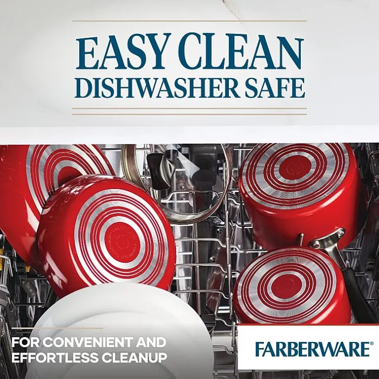 Farberware Cookstart DiamondMax Aluminum 15-pc. Cookware Set