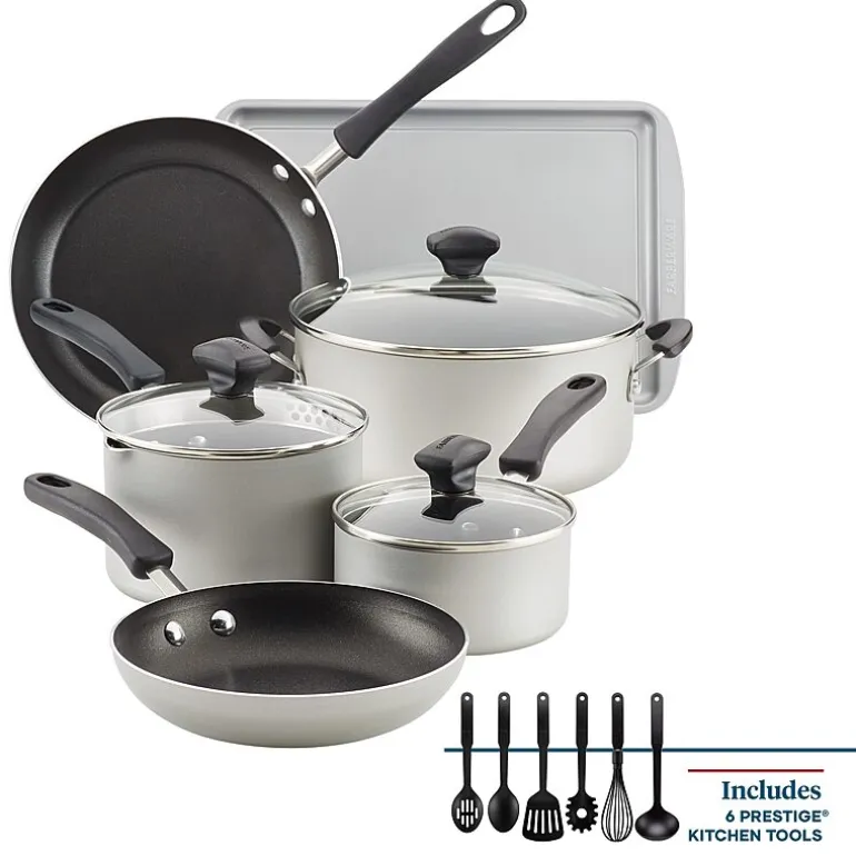 Farberware Cookstart DiamondMax Aluminum 15-pc. Cookware Set