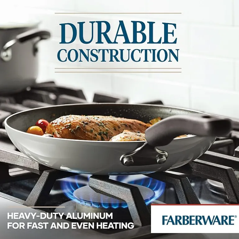 Farberware Cookstart DiamondMax Aluminum 15-pc. Cookware Set