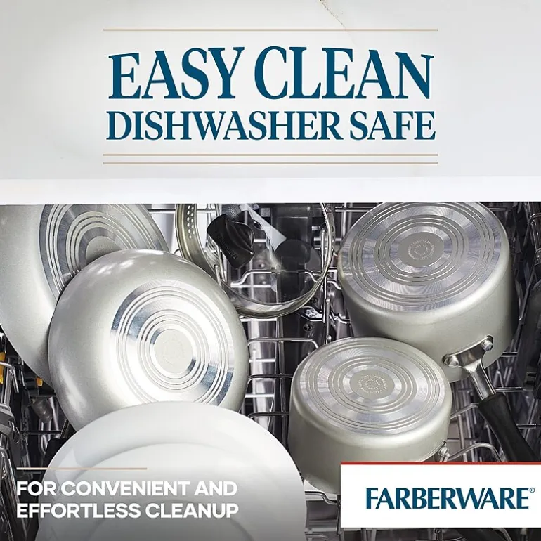 Farberware Cookstart DiamondMax Aluminum 15-pc. Cookware Set