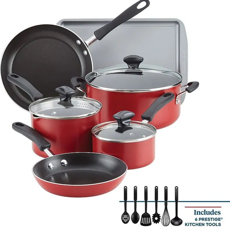 Farberware Cookstart DiamondMax Aluminum 15-pc. Cookware Set