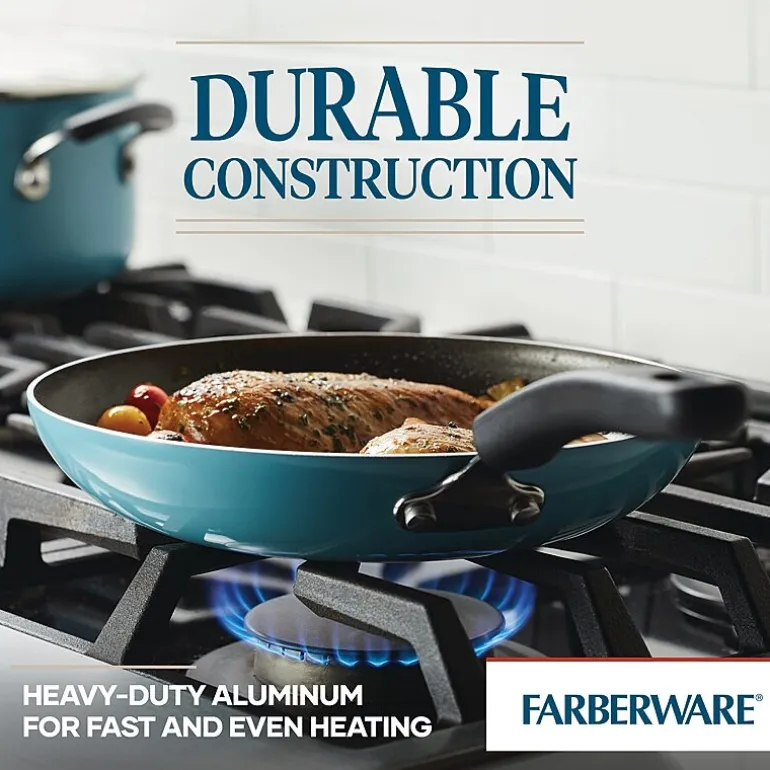 Farberware Cookstart DiamondMax Aluminum 15-pc. Cookware Set
