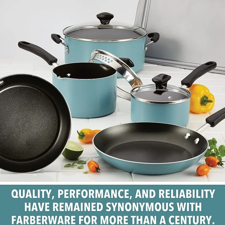 Farberware Cookstart DiamondMax Aluminum 15-pc. Cookware Set