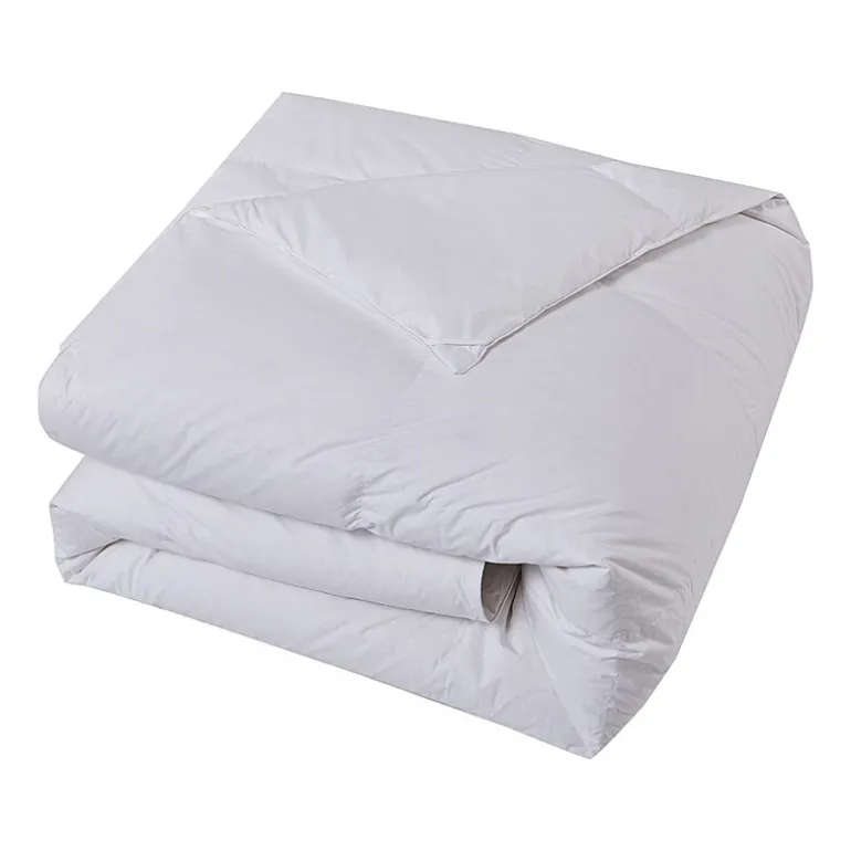 Farm To Home Organic Blended Cotton 600 Fill Power White Down Comforter