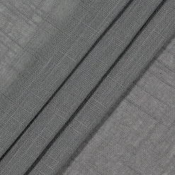 Fieldcrest Arden Solid Cotton Grommet Top Sheer Single Curtain Panel