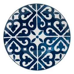 Fieldcrest Atlas Medallion 12-pc. Stoneware Dinnerware Set