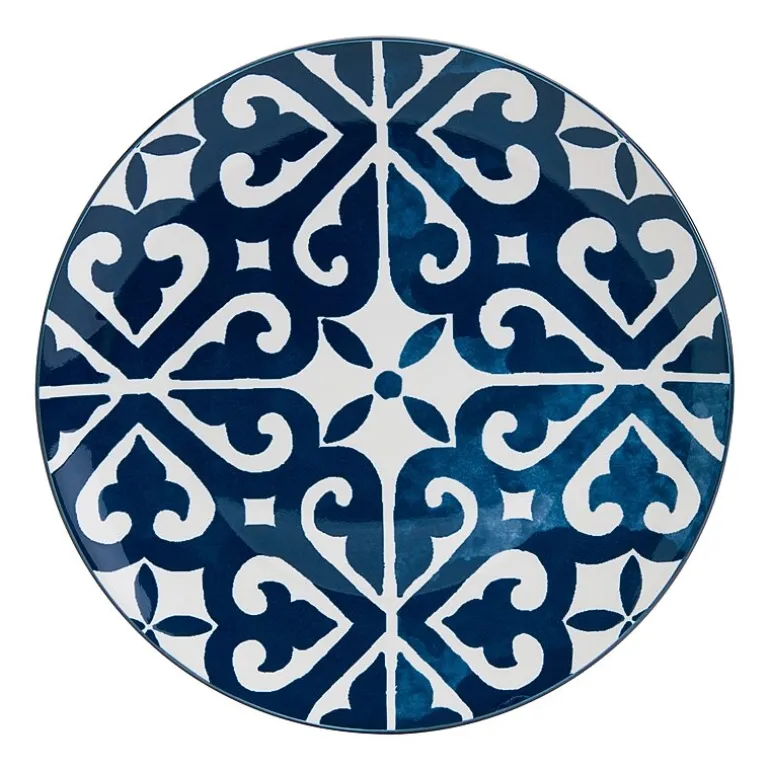 Fieldcrest Atlas Medallion 12-pc. Stoneware Dinnerware Set