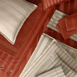 Fieldcrest Classic Stripe 400tc Cotton Sheet Set