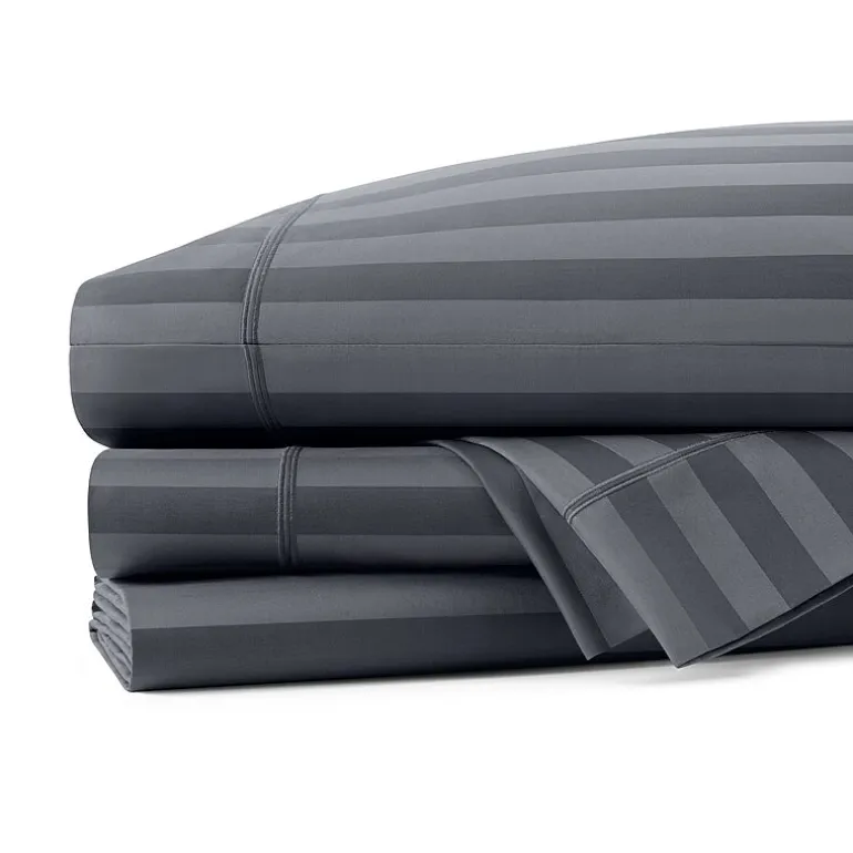 Fieldcrest Classic Stripe 400tc Cotton Sheet Set