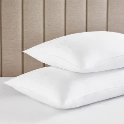 Fieldcrest 100% Cotton Down Alternative Medium Density Bed Pillow