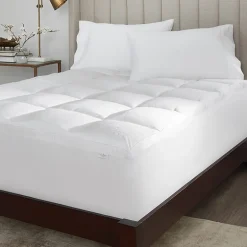 Fieldcrest 100% Cotton Pillow Mattress Topper