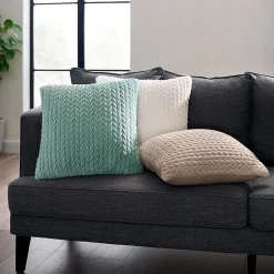 Fieldcrest Faux Mink 14x20 Lumbar Pillow