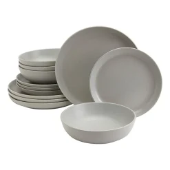 Fieldcrest Legacy Denim 12-pc. Stoneware Dinnerware Set