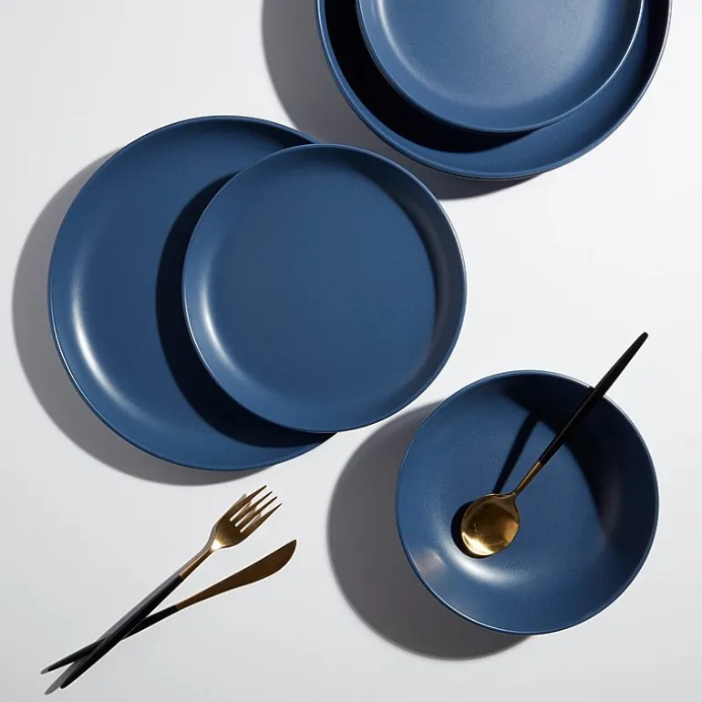 Fieldcrest Legacy Denim 12-pc. Stoneware Dinnerware Set