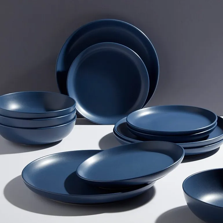 Fieldcrest Legacy Denim 12-pc. Stoneware Dinnerware Set