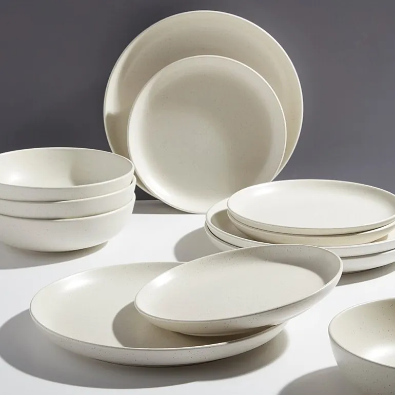 Fieldcrest Legacy Denim 12-pc. Stoneware Dinnerware Set