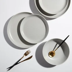 Fieldcrest Legacy Denim 12-pc. Stoneware Dinnerware Set