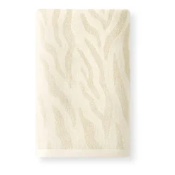 Fieldcrest Oversized Zebra Textured Bath Towel