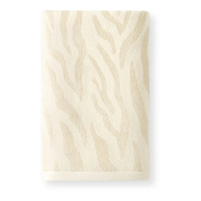 Fieldcrest Oversized Zebra Textured Bath Towel