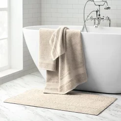 Fieldcrest Reserve Cotton Bath Rug