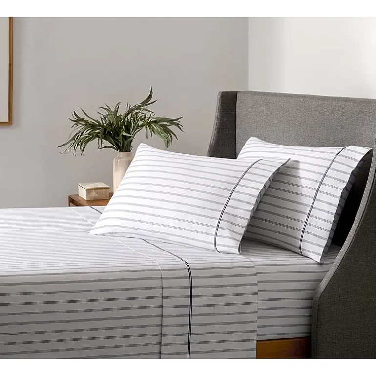 Fieldcrest 400tc Classic Chain Stripe Pillowcase