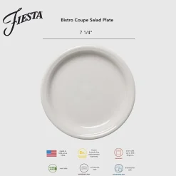 Fiesta Bistro Coupe Ceramic Salad Plate