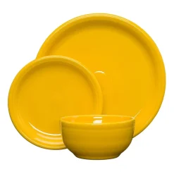 Fiesta Bistro Coupe 3-pc. Ceramic Place Setting