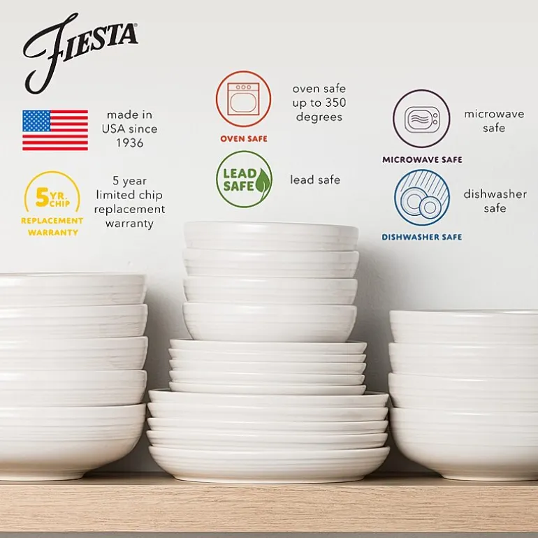 Fiesta Bistro Coupe 3-pc. Ceramic Place Setting