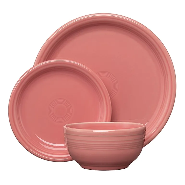 Fiesta Bistro Coupe 3-pc. Ceramic Place Setting