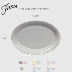 Fiesta Ceramic Serving Platter
