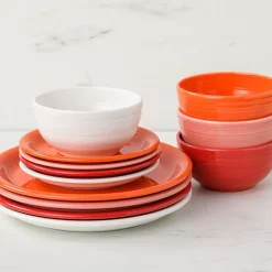 Fiesta Classic Rim 12-pc. Dinnerware Set