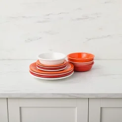 Fiesta Classic Rim 12-pc. Dinnerware Set