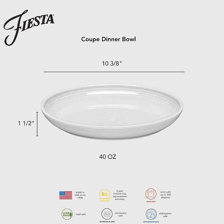 Fiesta Coupe Dinner Bowl