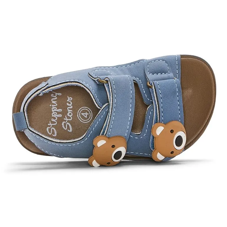 First Steps By Stepping Stones Infant Boys Footbed Sandals