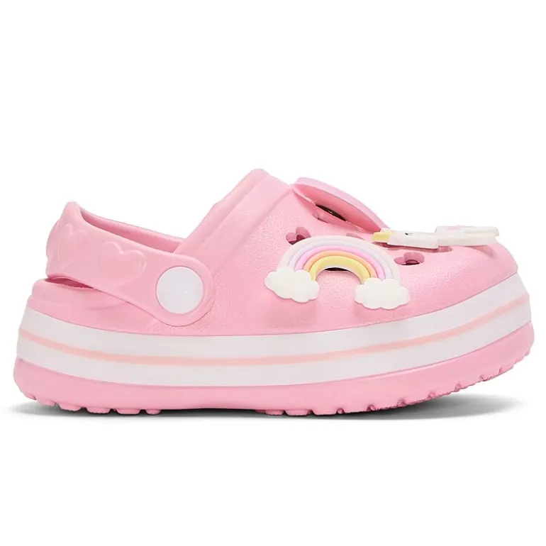First Steps By Stepping Stones Infant Girls Slide Sandals