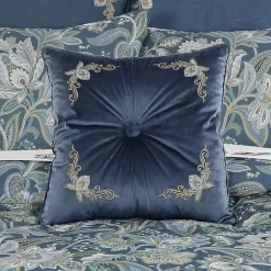 Five Queens Court Marietta Square Throw Pillow