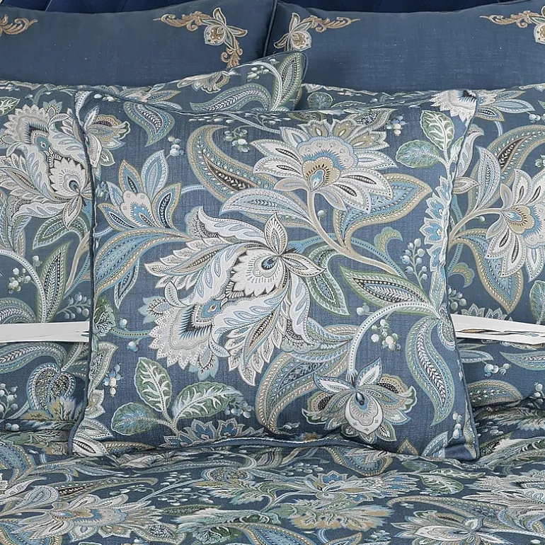 Five Queens Court Marietta Square Throw Pillow