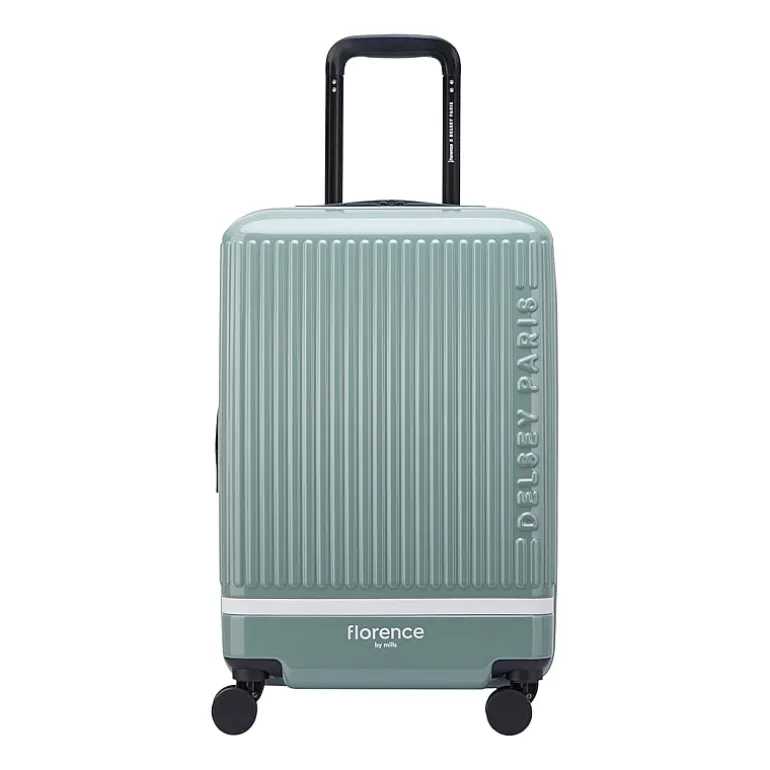 Florence By Mills X Delsey Paris Spin Me Away 20 Inch Hardside Expandable Carry-On Spinner Luggage