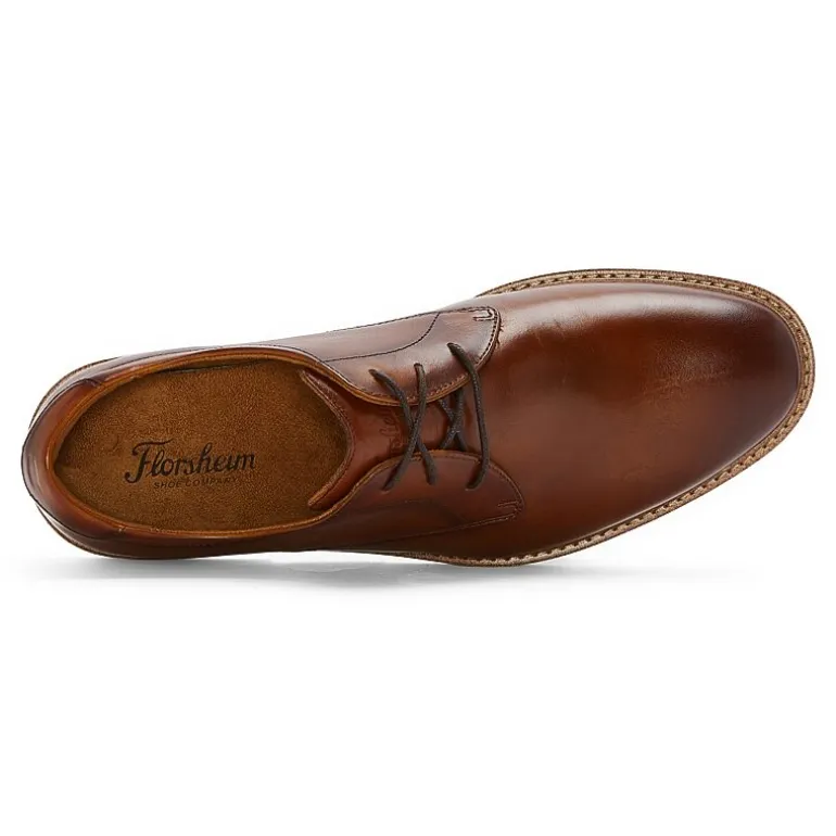 Florsheim Highpoint Plain Toe Mens Round Closed Toe Oxford Shoes