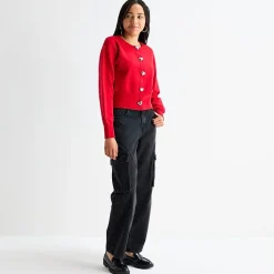 Forever 21 Juniors Womens Crew Neck Long Sleeve Pullover Sweater
