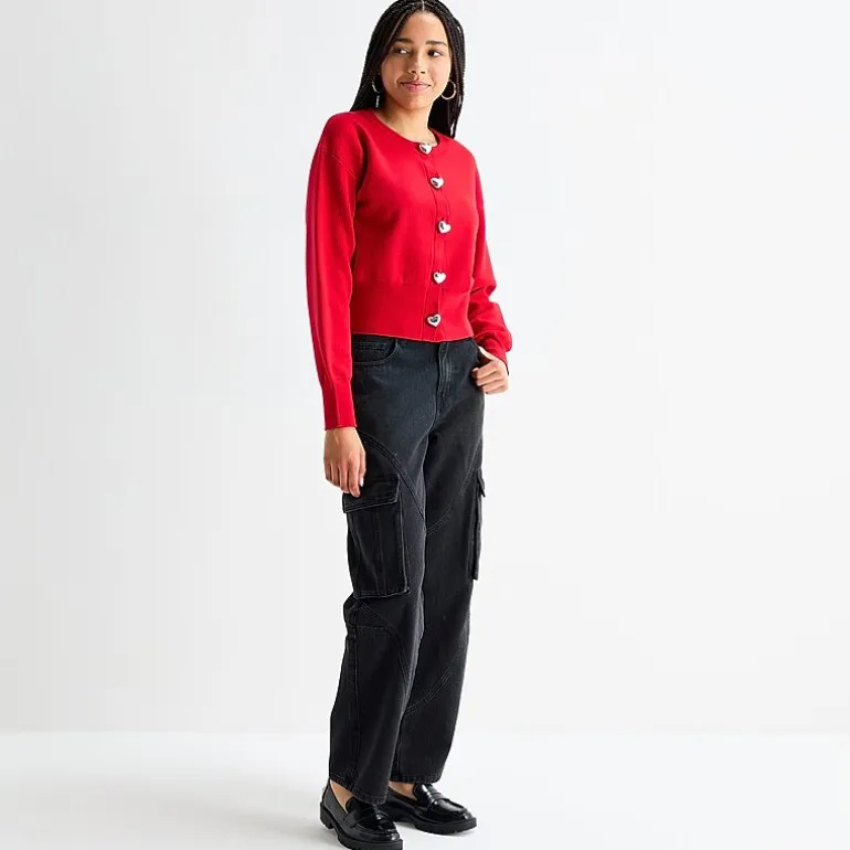 Forever 21 Juniors Womens Crew Neck Long Sleeve Pullover Sweater