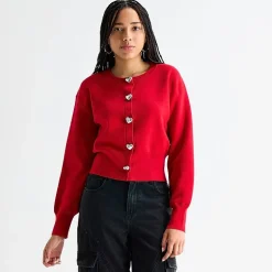 Forever 21 Juniors Womens Crew Neck Long Sleeve Pullover Sweater