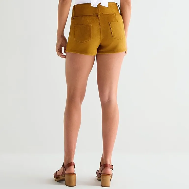 Forever 21 Juniors Womens High Rise Juniors Shortie Short