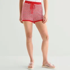 Forever 21 Womens High Rise Juniors Pull-On Short