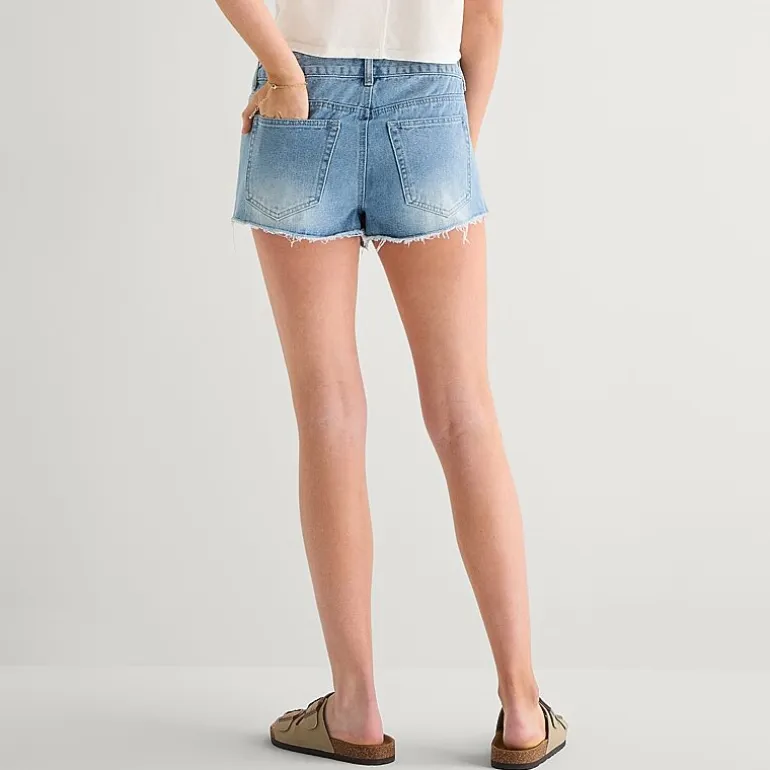 Forever 21 Womens 2 1/4" Juniors Denim Short
